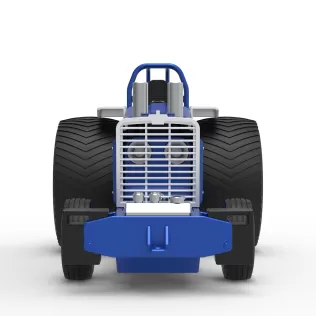 Pro Stock Pulling Tractor Version 5 Scale 1:25 - Model thumbnail 6