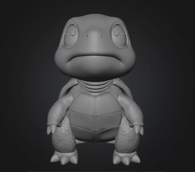 baby turttle - Model preview 1