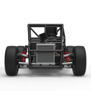 Dwarf car Base Scale 1:25 - Model thumbnail 7