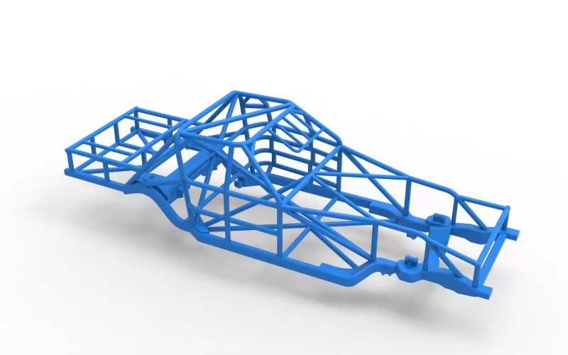 Frame of IMCA Stock car Scale 1:25 - Model preview 16