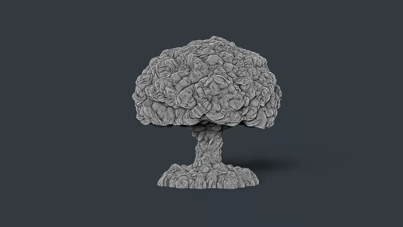 Atomic Bomb Explosion #RoZ - Model preview 1