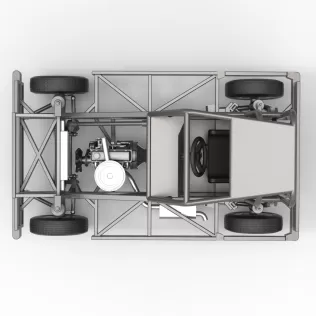 New Zealand Ministock car Base Version 2 Scale 1:25 - Model thumbnail 11