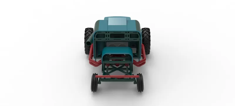Racing Combine Harvester Version 2 Scale 1:25 - Model preview 17