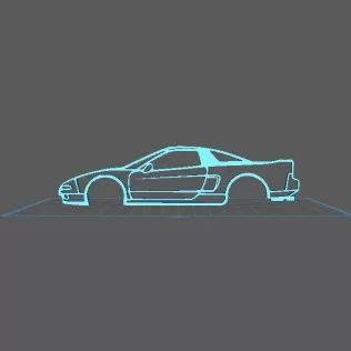 Acura - NSX 1991 Wall Art