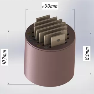 Interactive Montessori Shape Sorter - Paintable Educational Toy - Model thumbnail 3