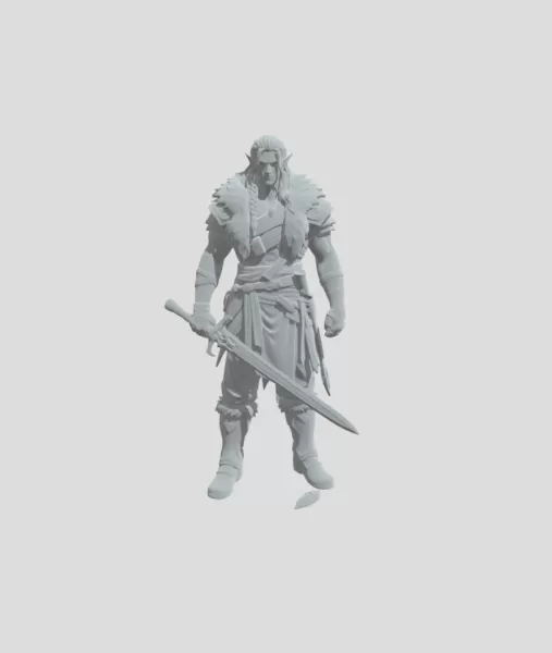 Winterblade Ranger - Model preview 1