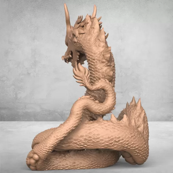 Chinese Monster Dragon - Model preview 5