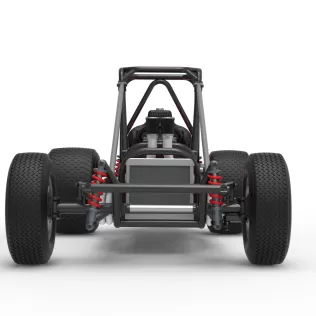 Dirt Silver Crown Champ car Base Scale 1:25 - Model thumbnail 7