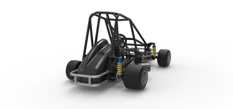 Quarter Midget Base Scale 1:16 - Model preview 18