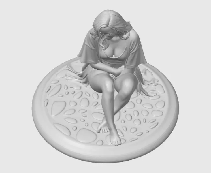 Ana de Armas 3D - Model preview 9