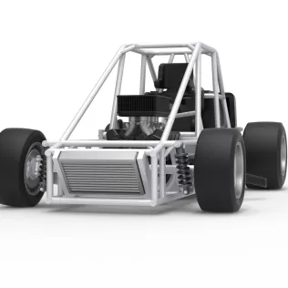 Experimental Pavement Silver Crown Car Base Version 3 Scale 1:25 - Model thumbnail 6