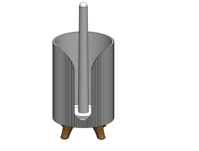 🧻✨ Smart Modern Paper Towel Holder | Minimal & Functional Kitch - Model preview 6