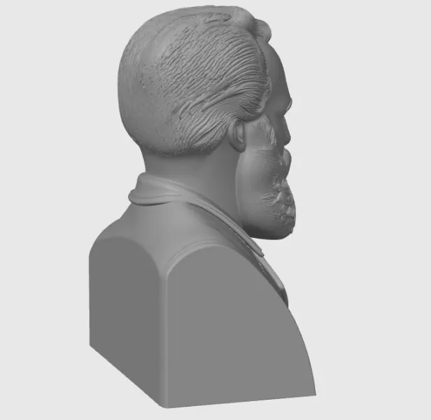Lyuben Karavelov 3D STL (Любен Каравелов) - Model preview 4