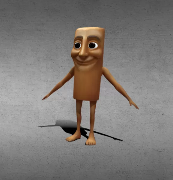 Tung Tung Sahur - Model preview 2