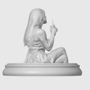 Millie Bobby Brown 3D Bust Print - Model thumbnail 6