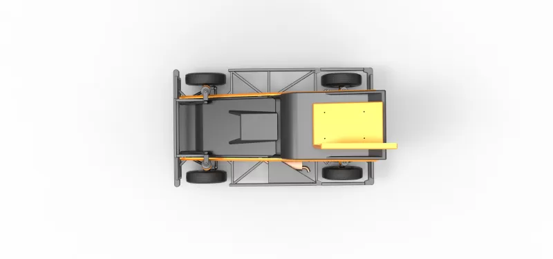 New Zealand Ministock car Version 2 Scale 1:25 - Model preview 11