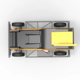 New Zealand Ministock car Version 2 Scale 1:25 - Model thumbnail 11