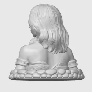 Sydney Sweeney 3D Bust - Model thumbnail 6