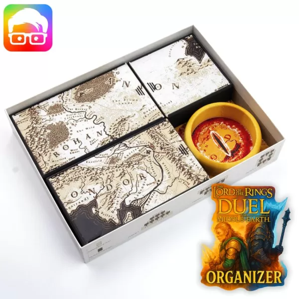 The Lord of the Rings: Duel for Middle-earth board game organize - Model preview 1