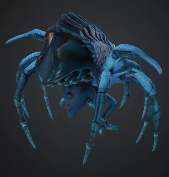 spinnen monster - Model preview 3