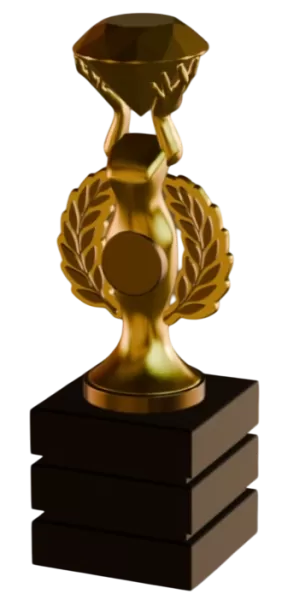 BEST OF THE YEAR 2025 TROPHY – PREMIUM EDITION - Model preview 1