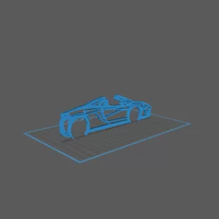 McLaren - 570s Wall Art - Model thumbnail 1