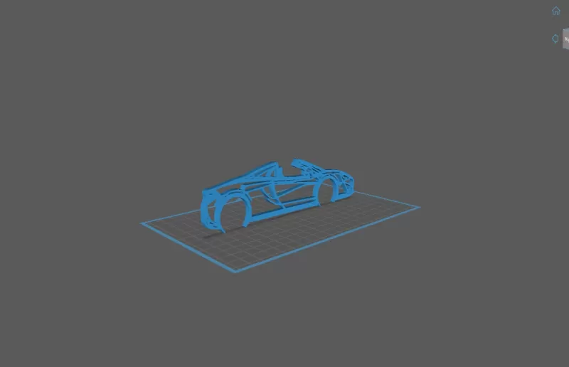 McLaren - 570s Wall Art - Model preview 1