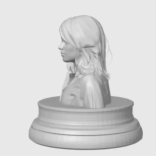 Rachel McAdams 3D Bust - Model thumbnail 6