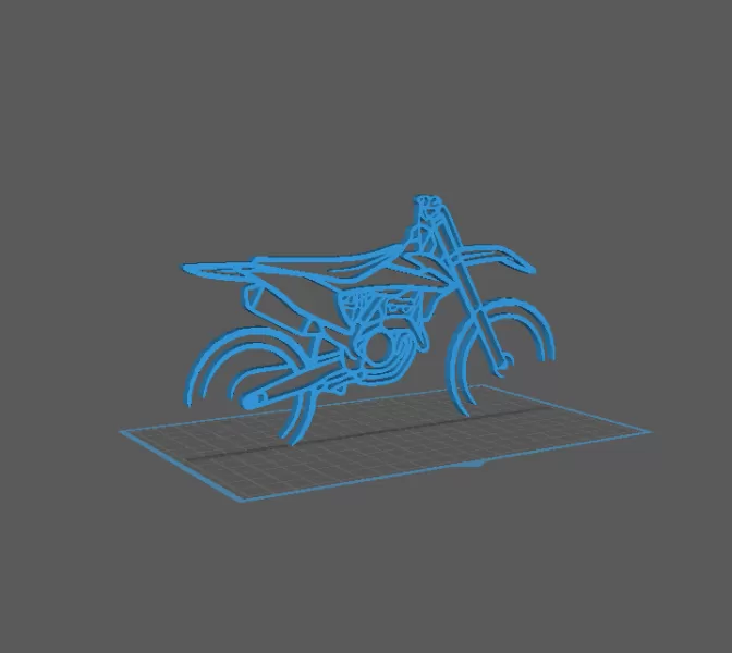 Moto Cross - Wall Art - Model preview 2