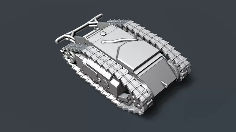 Goliath Tracked Mine #RoZ - Model preview 6