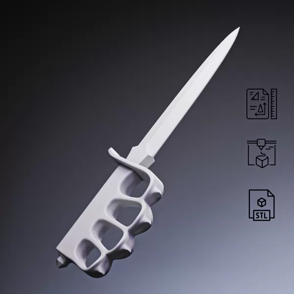 Trench Knife #RoZ - Model preview 3