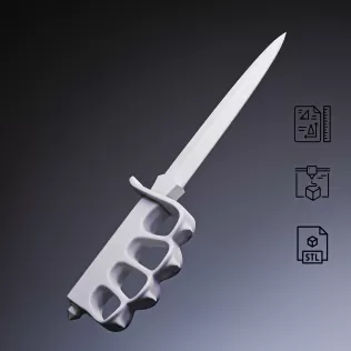 Trench Knife #RoZ - Model thumbnail 3