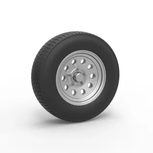 Car wheel 11 Scale 1:25