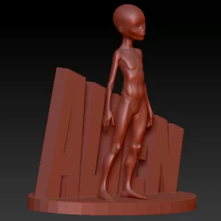 Alien - Model thumbnail 2