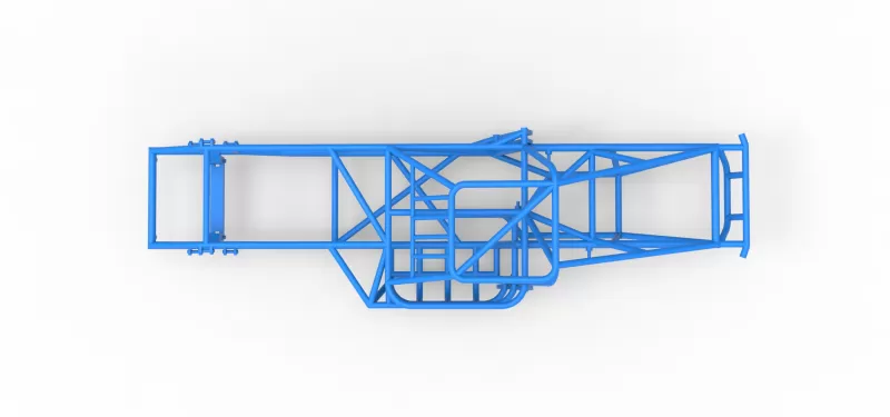 Frame of Super Dirt Late model Scale 1:25 - Model preview 8