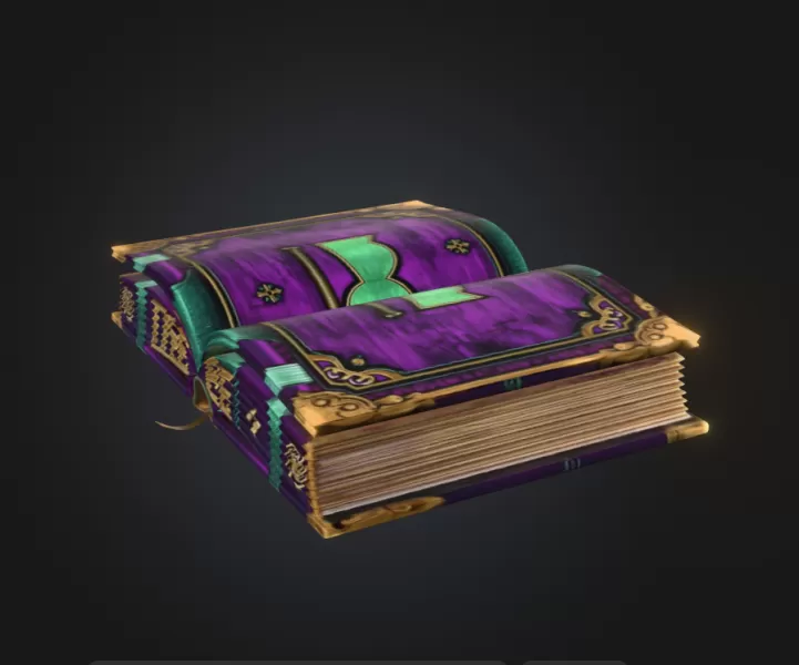 Mystery Book - Model preview 2