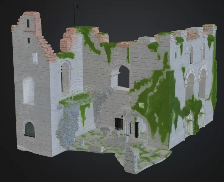 Burgruine - Model preview 1