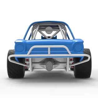 Vintage Dirt Modified stock car Version 10 Scale 1:25 - Model thumbnail 16