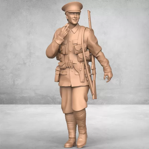 Relaxing Army Soldier - Model preview 1