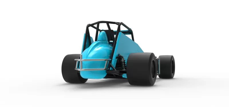 Pavement Sprint car Version 2 Scale 1:25 - Model preview 19