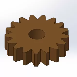 🧂⚙ Smart Rotating Spice Rack – Easy Gear-Driven Carousel Organ - Model thumbnail 10