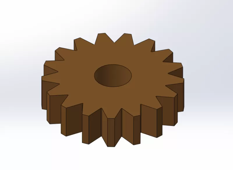 🧂⚙ Smart Rotating Spice Rack – Easy Gear-Driven Carousel Organ - Model preview 10