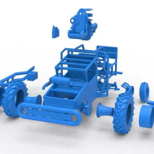 Racing Combine Harvester Base Scale 1:25 - Model thumbnail 21