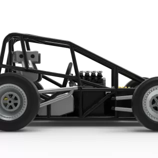 Three Quarter Midget Base Scale 1:25 - Model thumbnail 22
