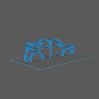 Honda - Civic FL5 Type R Wall Art - Model thumbnail 1