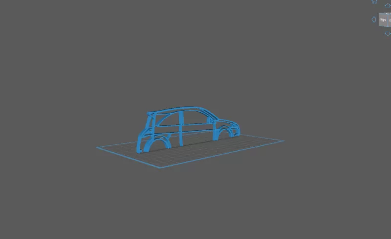 Renault - Megane 2 RS Wall Art - Model preview 1