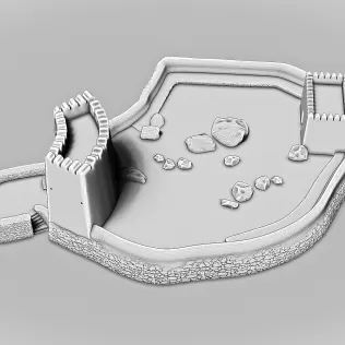 Dhayah Fort #RoZ - Model thumbnail 2