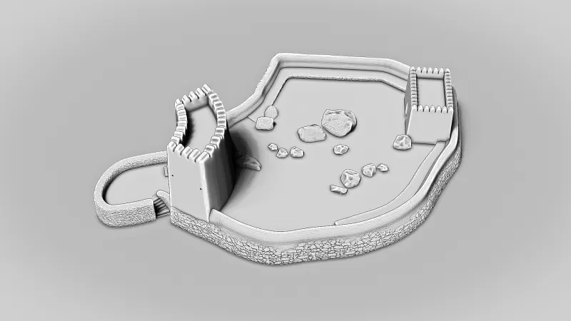 Dhayah Fort #RoZ - Model preview 2