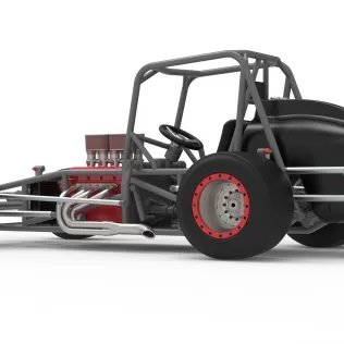 Vintage Pavement Silver Crown Car Base Scale 1:25 - Model thumbnail 13