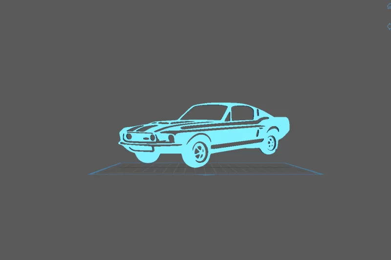 Ford - Mustang - Model preview 2